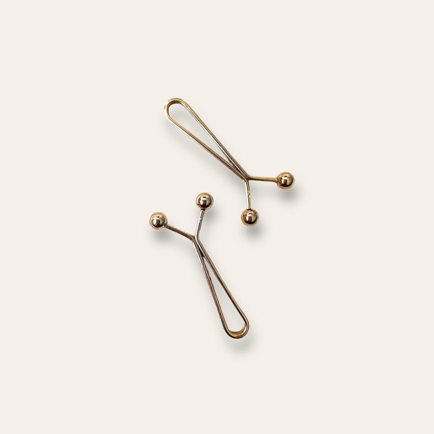 No-Snag Hijab Clip Rose Gold (2 pcs)