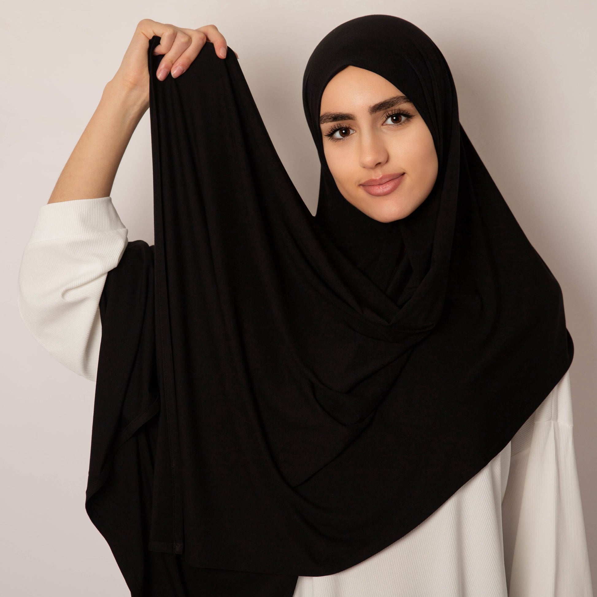 BLACK Pure Bamboo Hijab